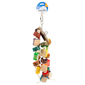 Duvoplus - Jouet Groovy Duo Pendentif en Bois avec Sisal