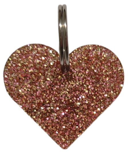 Gotoo - Charm &agrave; C&oelig;ur Rose pour Chien - M Image num&eacute;ro 1