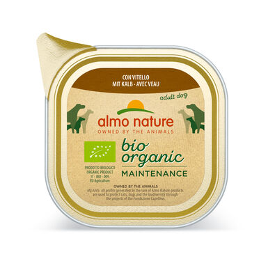 Almo Nature - Pâtée Bio Organic Veau - 100g