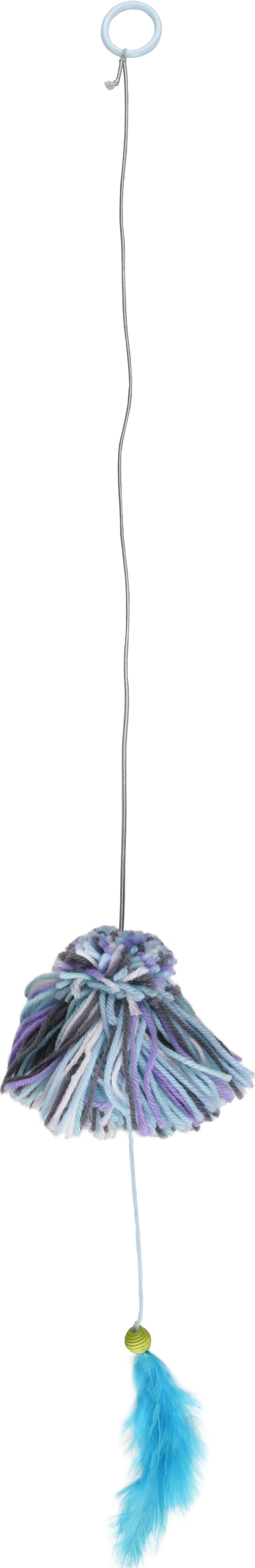 Flamingo - Jouet Yarn Teaser avec Anneau Multi pour Chats - 81cm Image num&eacute;ro 1