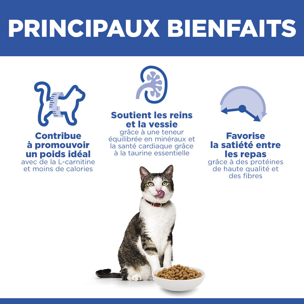 Hill's Science Plan - Mature Adult Light Croquettes Pour Chat Ag&eacute; Au Poulet -  7kg Image num&eacute;ro 8