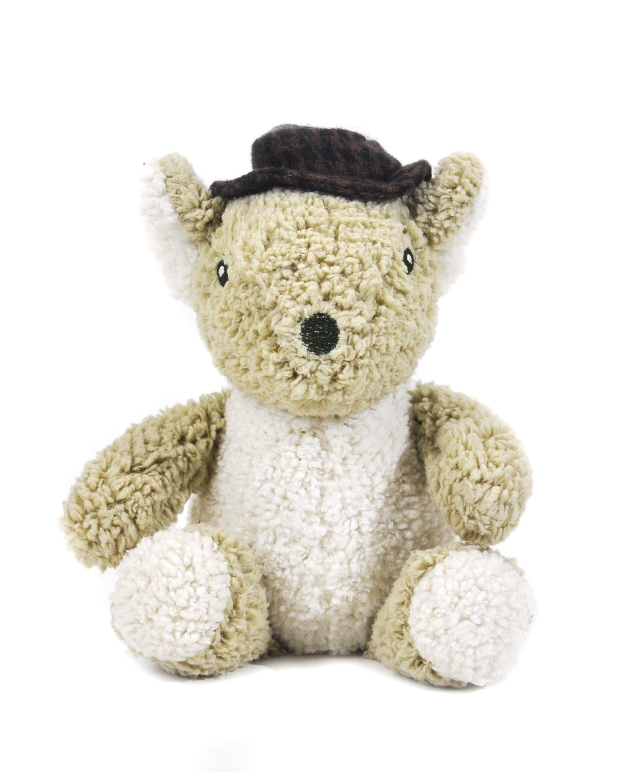 Animalis - Jouet Souris Calin Laine Recycl&eacute;e pour Chiens - 25cm Image num&eacute;ro 1