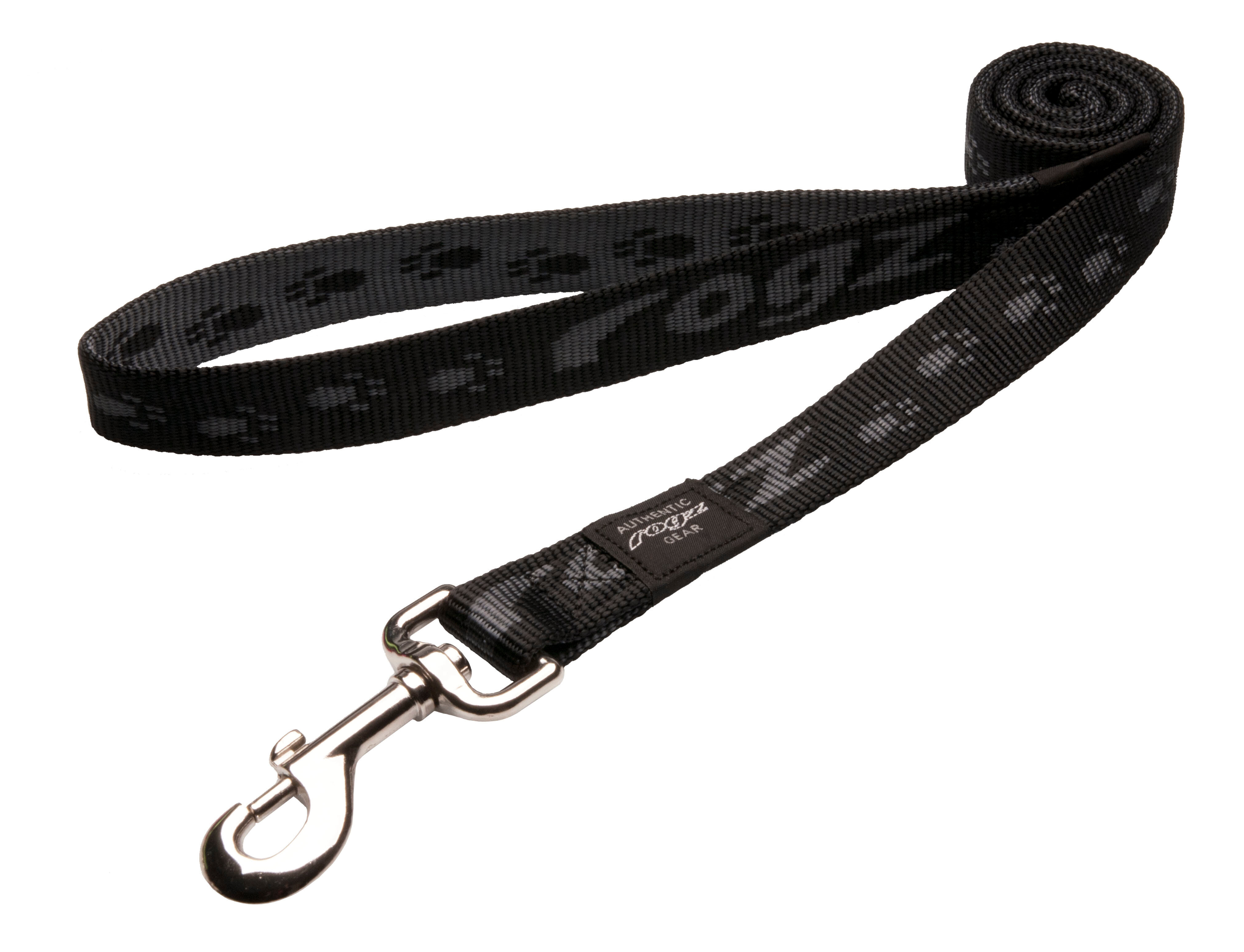 Rogz - Laisse Simple Alpinist Noir pour Chiens - XL Image num&eacute;ro 1