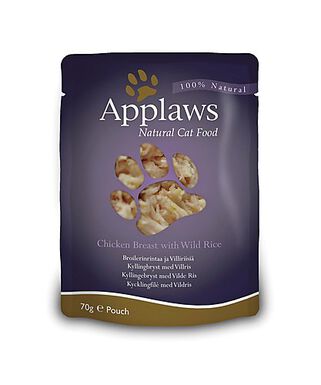 Applaws - Sachet Fraîcheur Poulet et Riz pour Chat - 70g