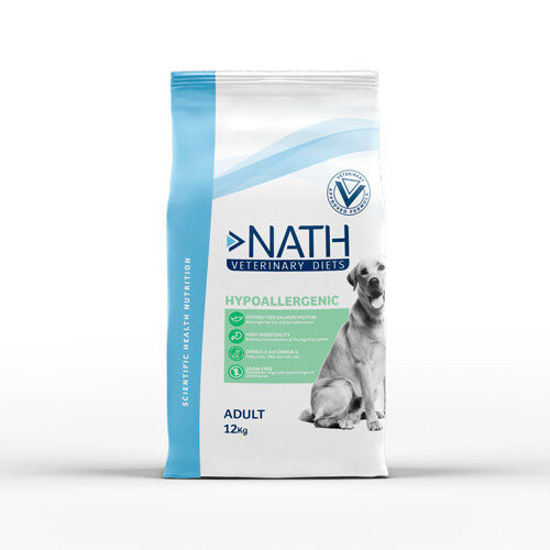 Nath Veterinary Diet - Croquettes Hypoallergenic pour Chiens - 12Kg Image num&eacute;ro 1