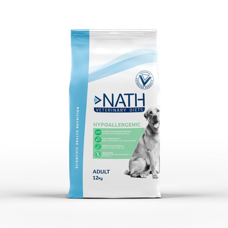 Nath Veterinary Diet - Croquettes Hypoallergenic pour Chiens - 12Kg Image numéro 1 Nath Veterinary Diet - Croquettes Hypoallergenic pour Chiens - 12Kg Image numéro 1