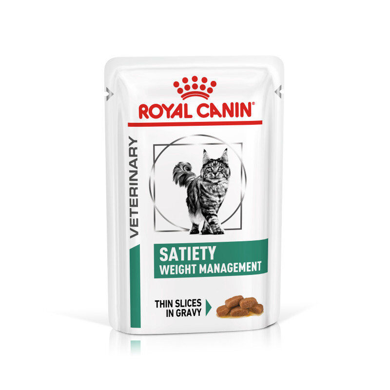 Royal Canin - Sachets Veterinary Satiety Weight Management pour Chat - 12x85g Image num&eacute;ro 1