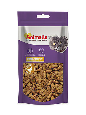 Animalis - Animalis Friandises Crunchy au Poulet pour Chat - 50g