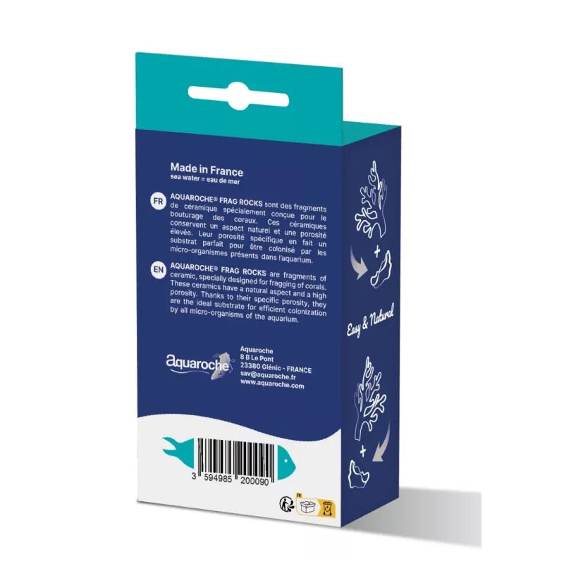 Aquaroche - D&eacute;coration Roche &agrave; Bouture pour Aquarium - x10 Image num&eacute;ro 2