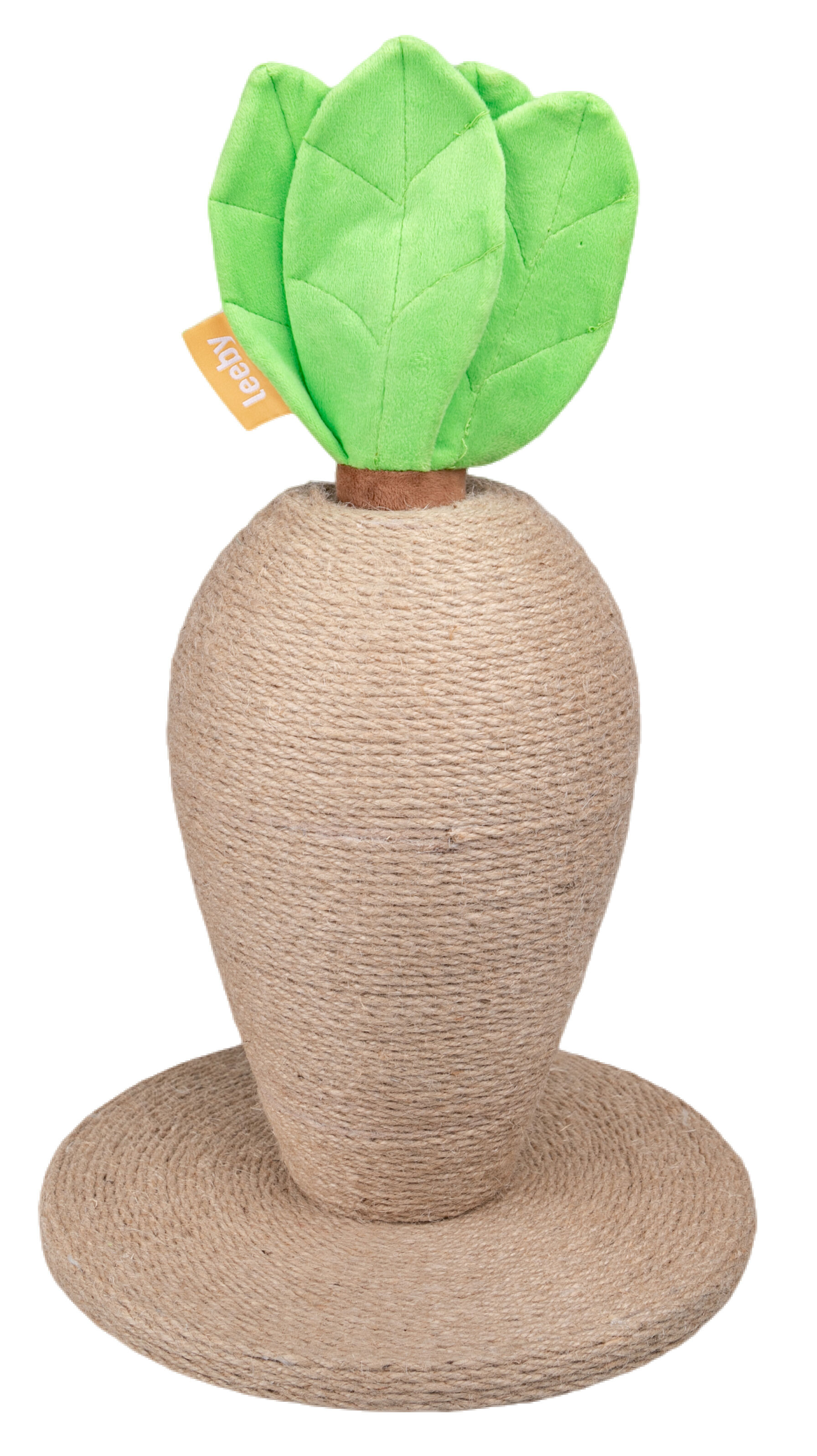 Leeby - Poteau &agrave; Griffoir Carotte pour Chats - 43cm Image num&eacute;ro 1