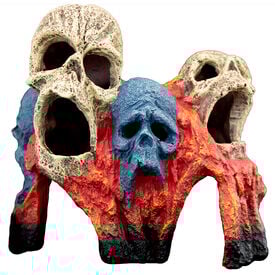 Superfish - Décoration Tiki Skull pour Aquarium - 20cm