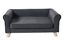 Leeby - Canapé Deluxe Gris Royal pour Chien - 52x82x27cm Indicateur image numéro 1