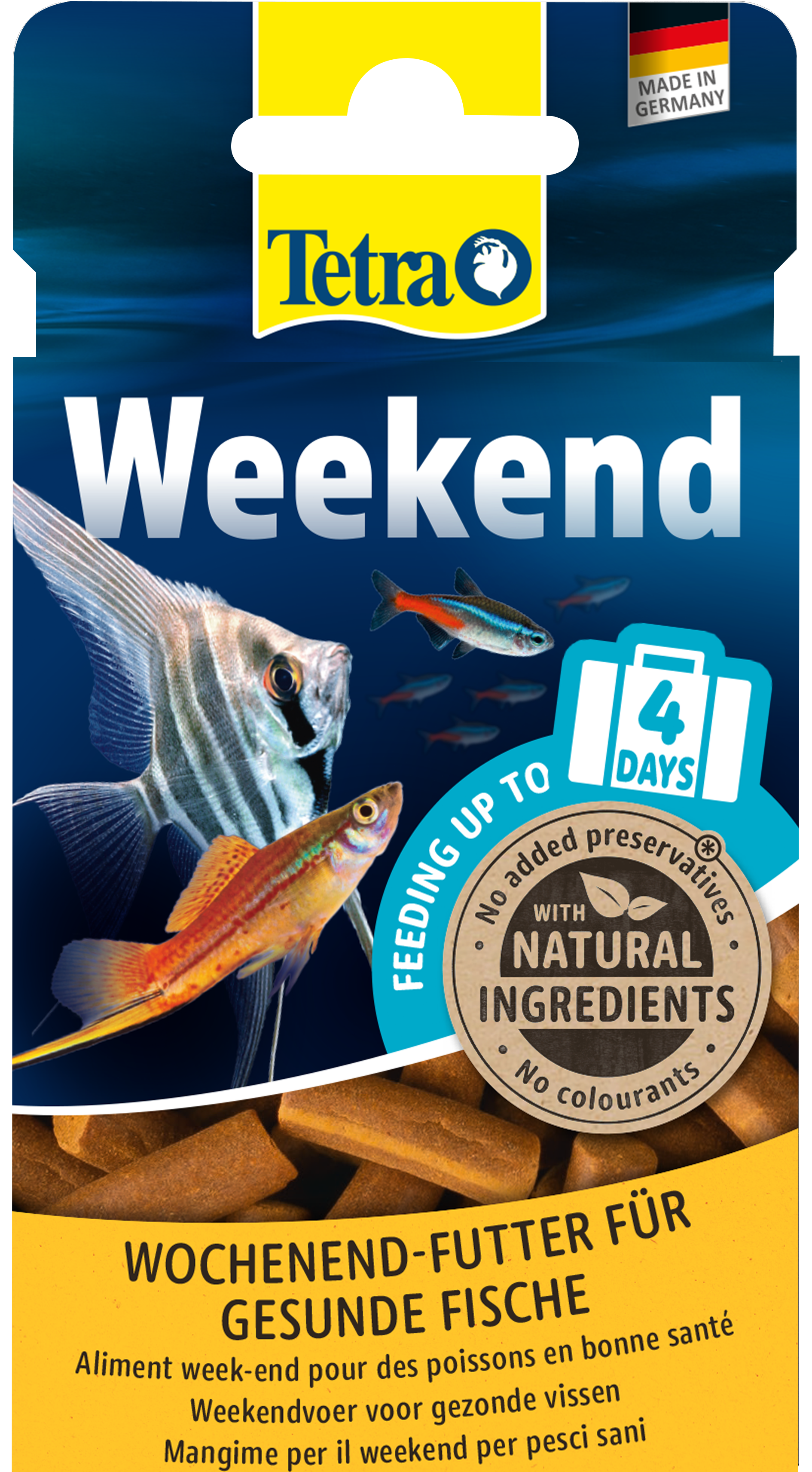 Tetra - Aliment Weekend de 4J pour Poissons Tropicaux Image num&eacute;ro 2