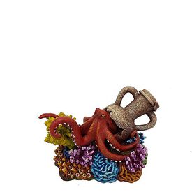 Aquadella - Décoration AMPHORA CORAL 3 pour Aquarium - 15,5x10,5x9,9cm