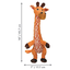 KONG - Jouet Peluche Shakers Luvs Girafe pour Chiens Indicateur image numéro 3