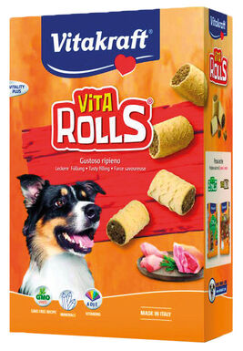 Vitakraft - Biscuits Vita Rolls pour Chiens - 400g