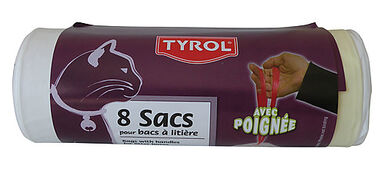 Tyrol - Sacs avec Poignée pour Bac à Litière - x8