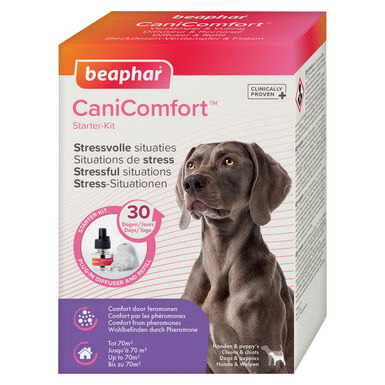 Beaphar - Diffuseur + Recharge CaniComfort 30J Anti-Stress pour Chien
