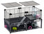 Ferplast - Cage Multipla pour Hamster et Souris - Noir Indicateur image numéro 5