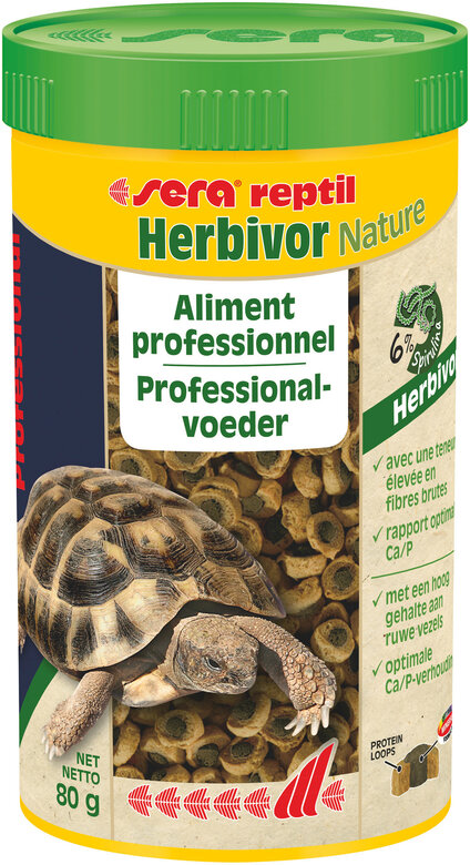 Sera - Aliments Professional Herbivor pour Reptiles Herbivores - 250ml Image numéro 1 Sera - Aliments Professional Herbivor pour Reptiles Herbivores - 250ml Image numéro 1
