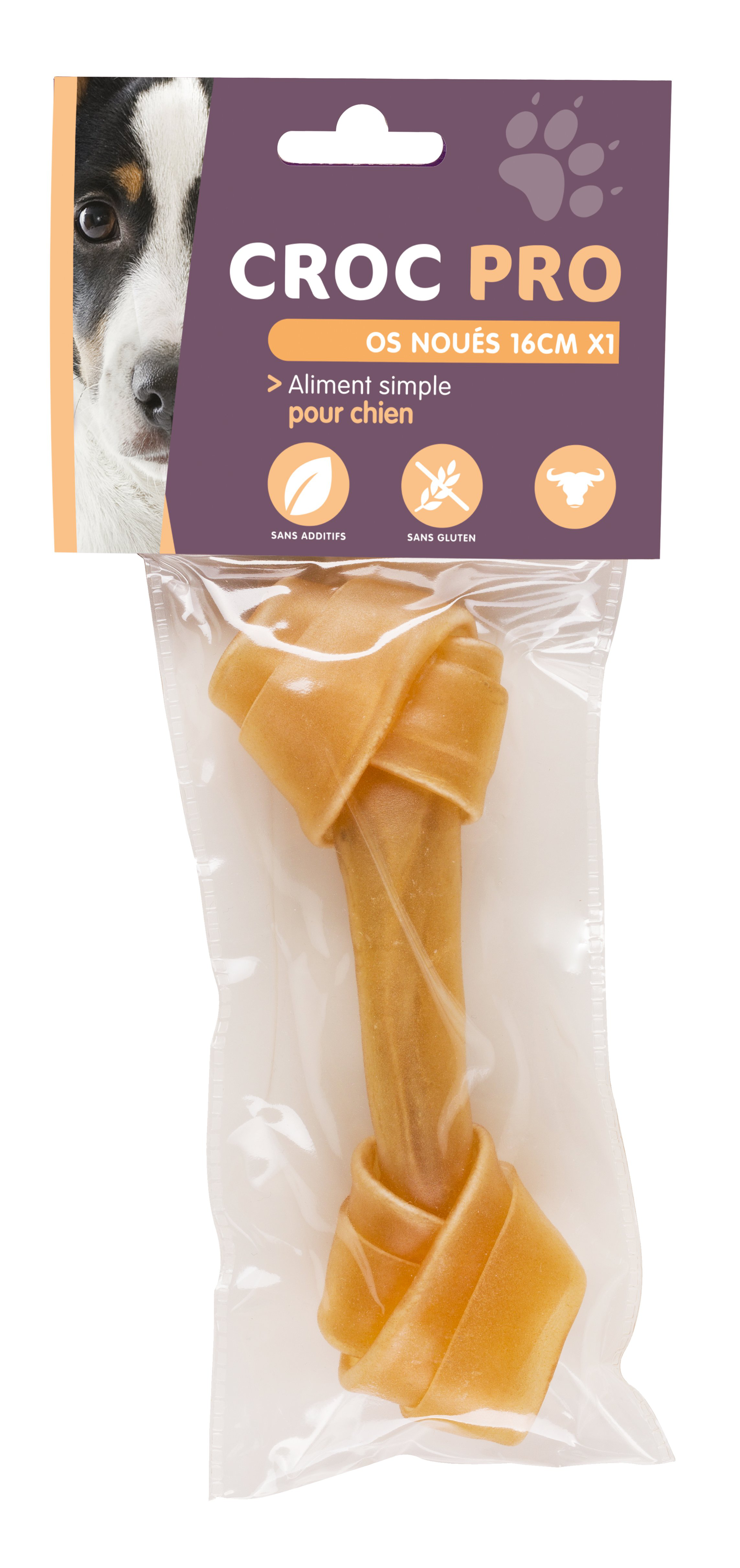 Croc Pro - Os Nou&eacute; pour Chiens - 16cm Image num&eacute;ro 2