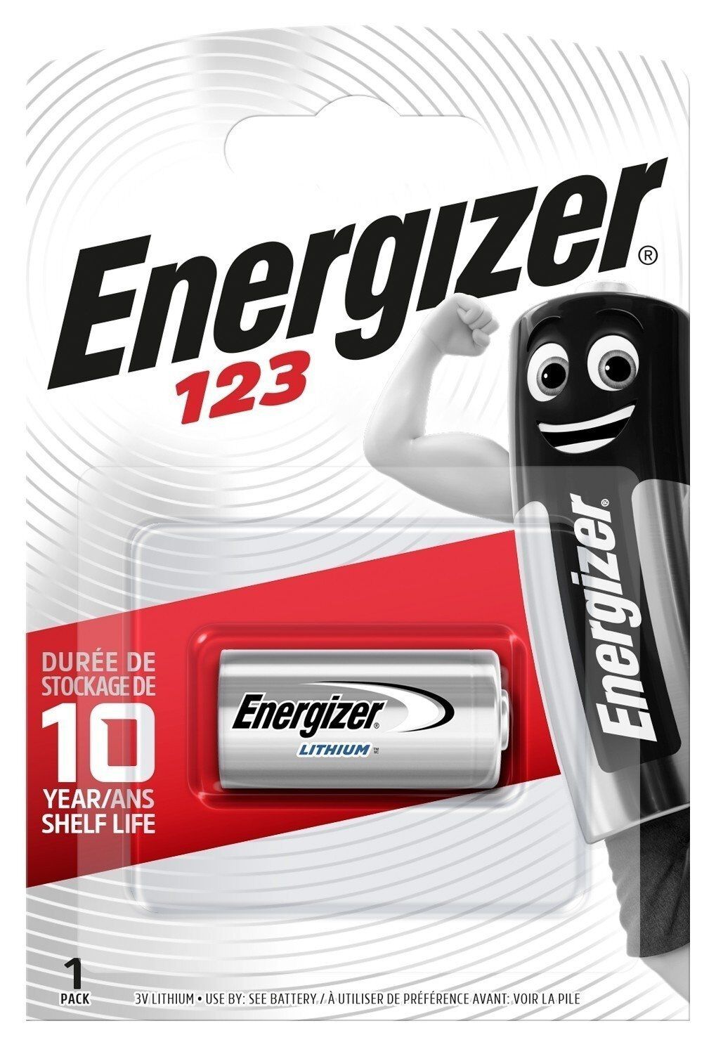Energizer - Pile Lithium Cam&eacute;ra CR123A Image num&eacute;ro 1