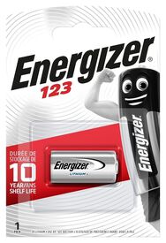Energizer - Pile Lithium Caméra CR123A