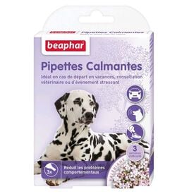 Beaphar - Pipettes Calmantes Anti-stress pour Chien - x3