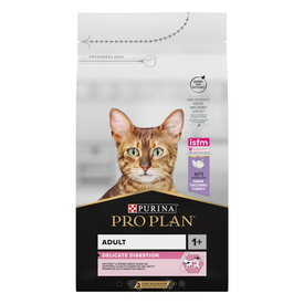 Pro Plan - Croquettes Delicate à la Dinde pour Chat