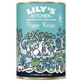 Lily's Kitchen - Recette Puppy Dinde Canard Chou pour Chiot - 400g