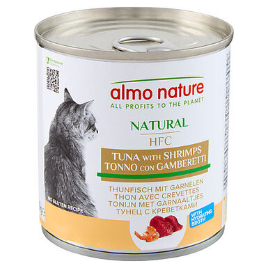 Almo Nature - Pâtée Hfc Natural Thon Crevettes - 280g