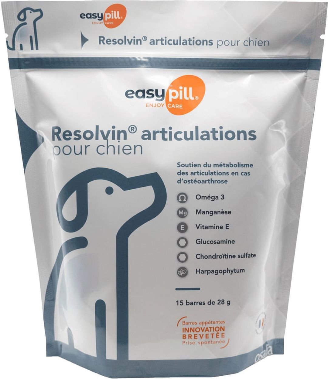 Osalia - Easypill Resolvin Articulations pour Chiens - 15x28g Image num&eacute;ro 1