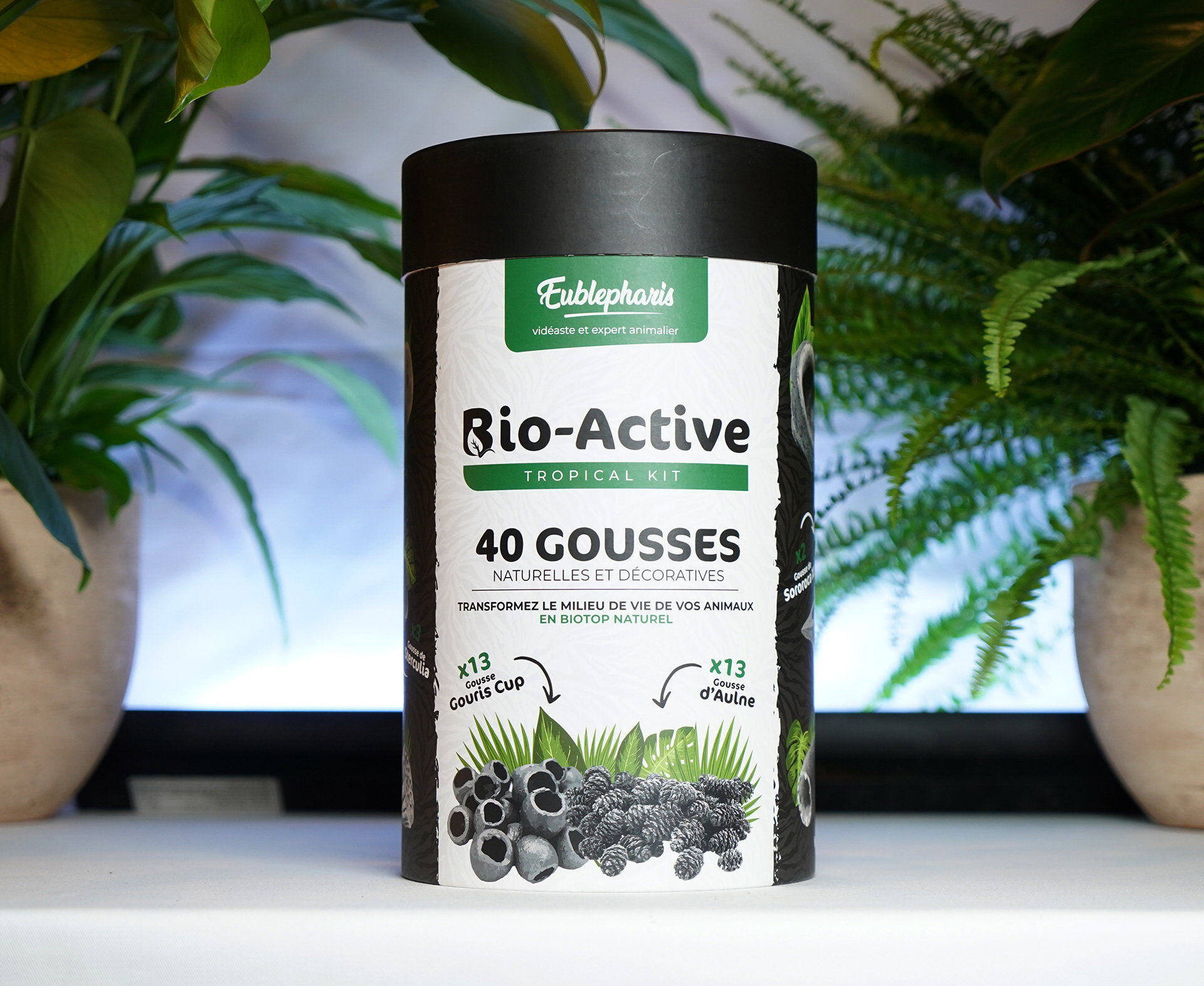 Eublepharis - Gousses Naturelles Bio-Active Tropical Kit - x40 Image num&eacute;ro 2