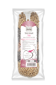ZipZip - Stick G&eacute;ant Trio pour Oiseaux du Ciel - 600g