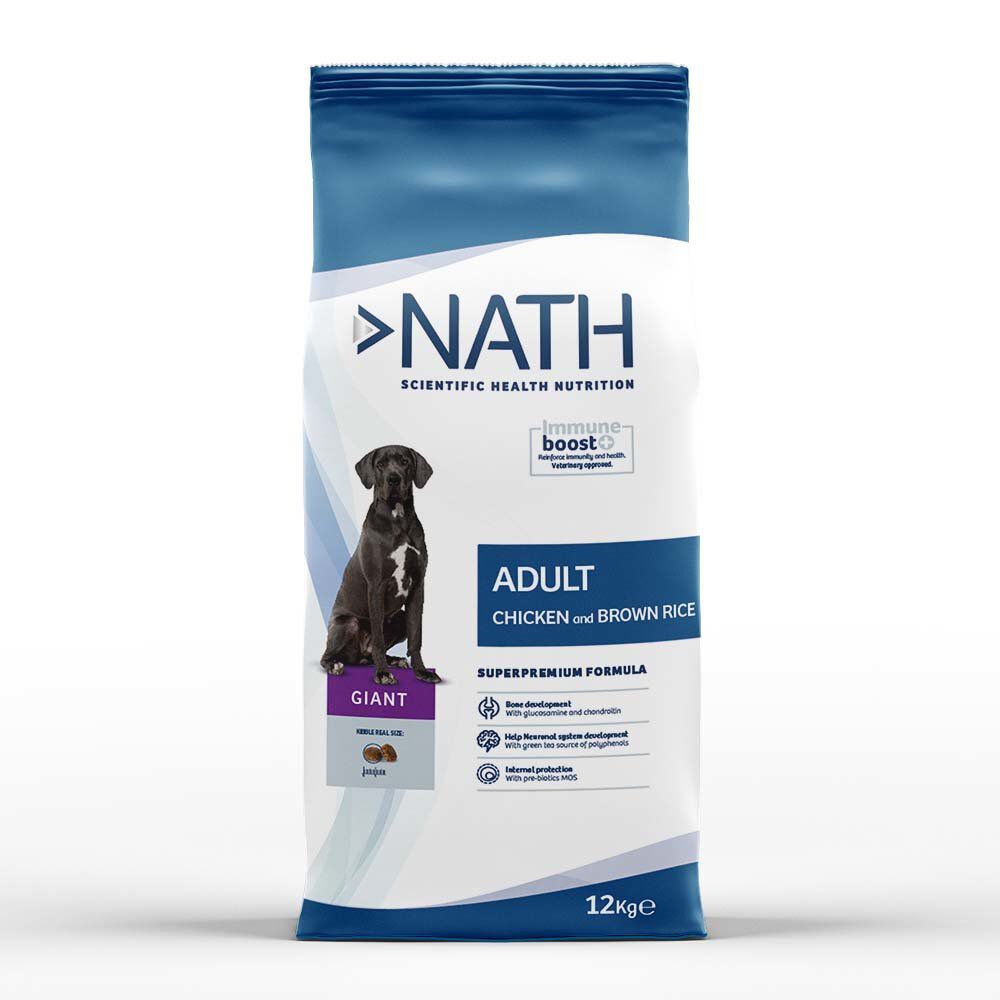 Nath - Croquettes pour Chien Adulte Giant - 12Kg Image num&eacute;ro 1