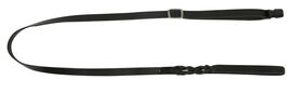 Goleygo - Laisse Vegas en Cuir Réglable Noir pour Chien