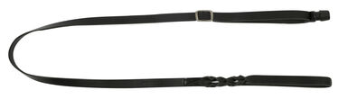 Goleygo - Laisse Vegas en Cuir Réglable Noir pour Chien