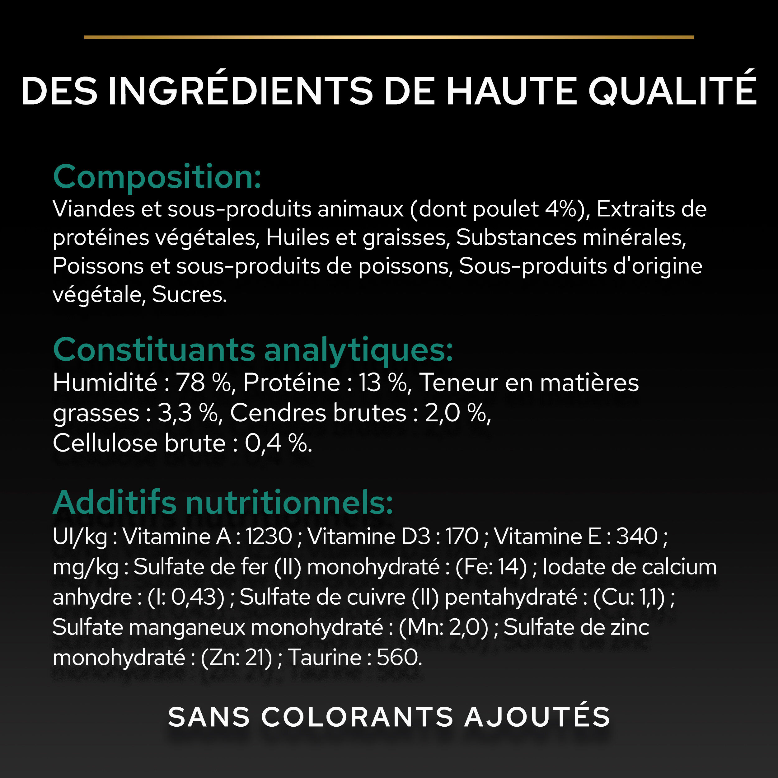 Pro Plan -  Pochons Adulte St&eacute;rilis&eacute; Boeuf Poulet pour chat adulte -  10x85g Image num&eacute;ro 6