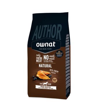 Ownat - Croquettes Natural Coq Frais pour Chiens