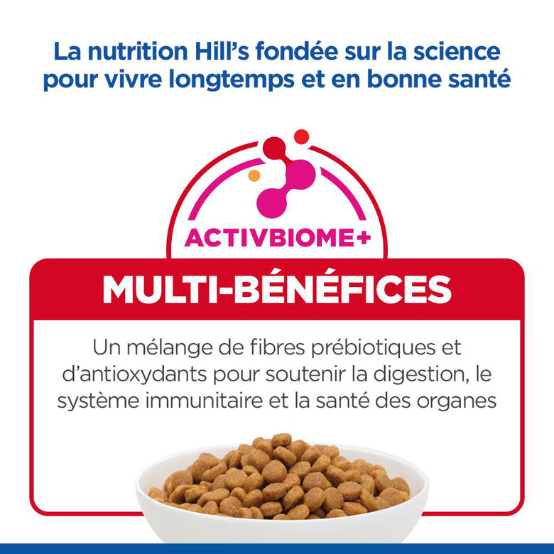 Hill's Science Plan - Adult Croquettes Pour Chat Au Poulet  -  1,5kg Image numéro 10 Hill's Science Plan - Adult Croquettes Pour Chat Au Poulet  -  1,5kg Image numéro 10