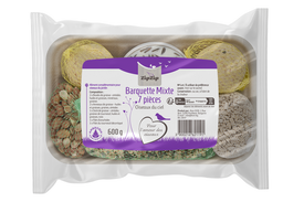 ZipZip - Barquette Mixte 7 pi&egrave;ces Oiseaux du Ciel - 600g