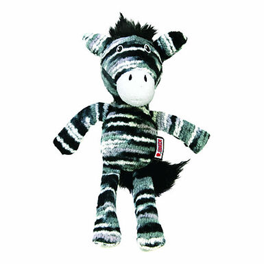 KONG - Peluche Yarnimals Zebra Zèbre pour Chien - S/M