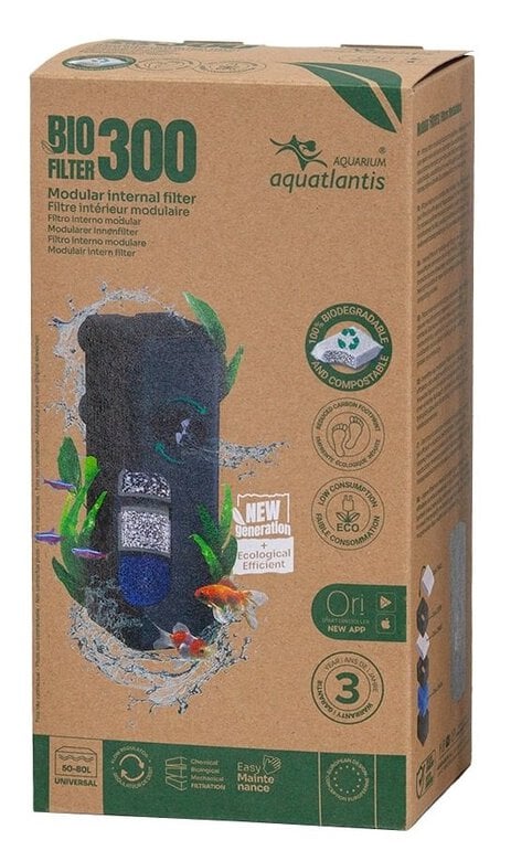 Aquatlantis - Filtre Interne Bio Filter 300 pour Aquarium Image numéro 2 Aquatlantis - Filtre Interne Bio Filter 300 pour Aquarium Image numéro 2