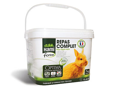 Hamiform - Repas Complet Optima pour Lapin Nain