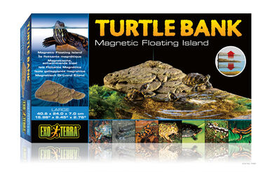 Exo Terra - Plage Mobile Turtle Bank Large pour Tortue - 40,6x24x7cm