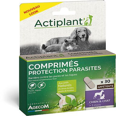 Essentiel - Comprimés Protection Parasites pour Chien et Chat - x30