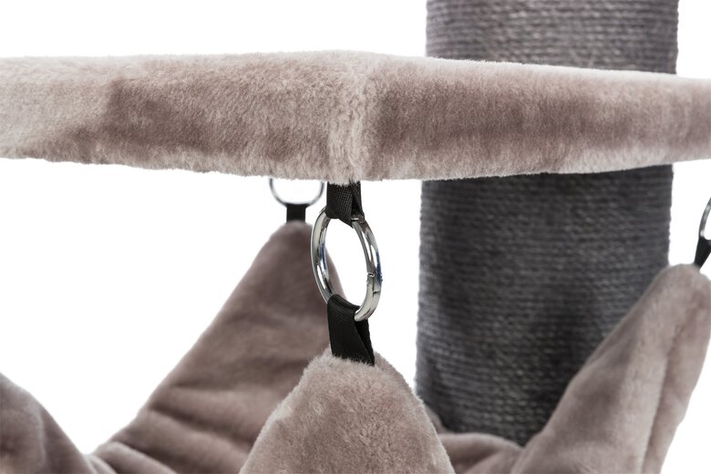 Trixie - Arbre à chat XXL Ramon Cappuccino pour Chat - 133cm Image numéro 6 Trixie - Arbre à chat XXL Ramon Cappuccino pour Chat - 133cm Image numéro 6