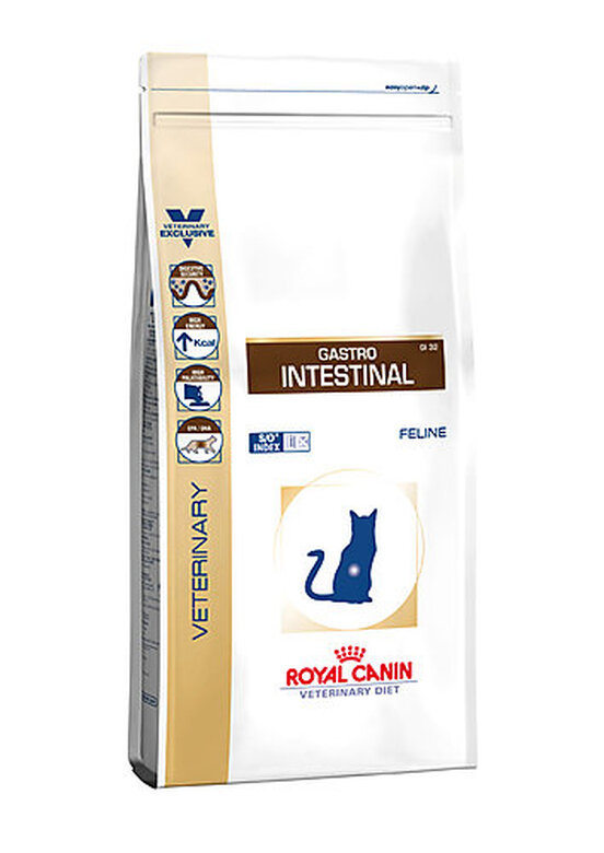 Royal Canin - Croquettes Veterinary Diet Gastro Intestinal pour Chat - 4Kg image number null