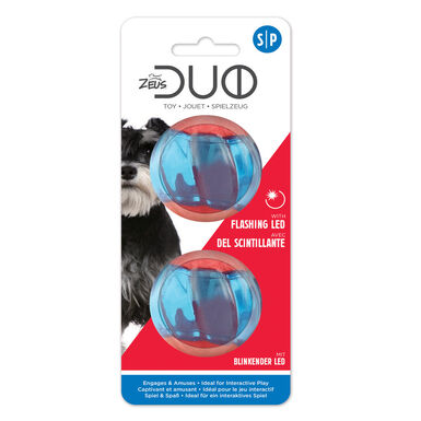 Zeus Duo Ball avec LED 2pc - 5 cm