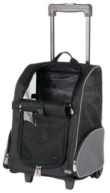 Trixie - Trolley Poussette de Transport sur Roulettes pour Chien et Chat